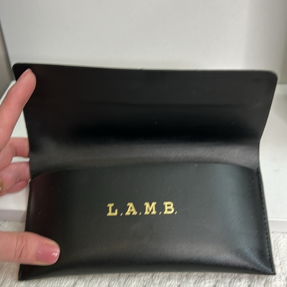 L.A.M.B. Gwen Stefani Black eyeglass sunglass case‎ - Picture 1 of 4